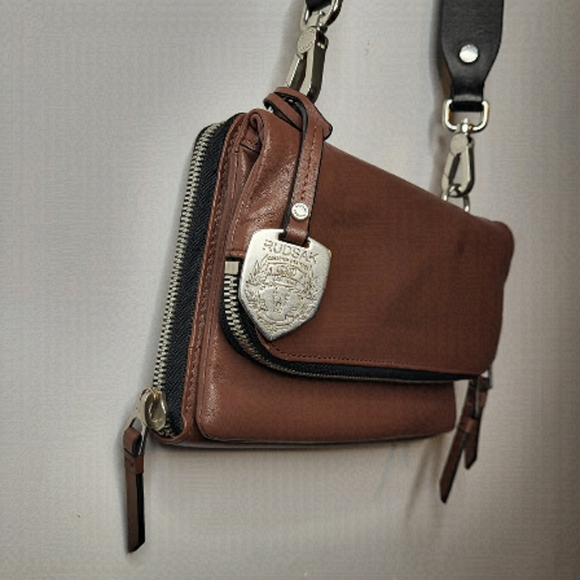 RUDSAK Handbags - Rudsak Leather Cross Shoulder Long Strap Messenger Bag